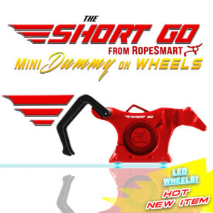 Short GO Roping Dummy – RopeSmart Roping Dummy On LED Wheels
