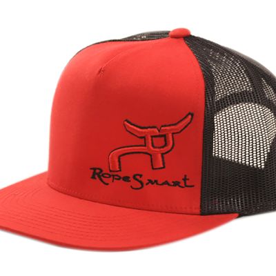 RS Trucker Red & Black Snapback Cap