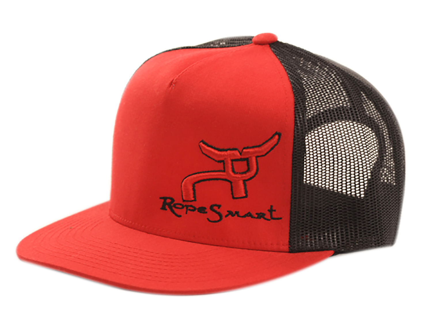 RS Trucker Red & Black Snapback Cap