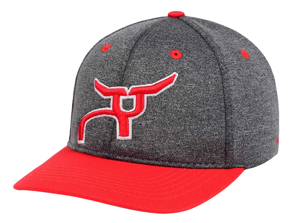RS Red & Gray Heather Snapback