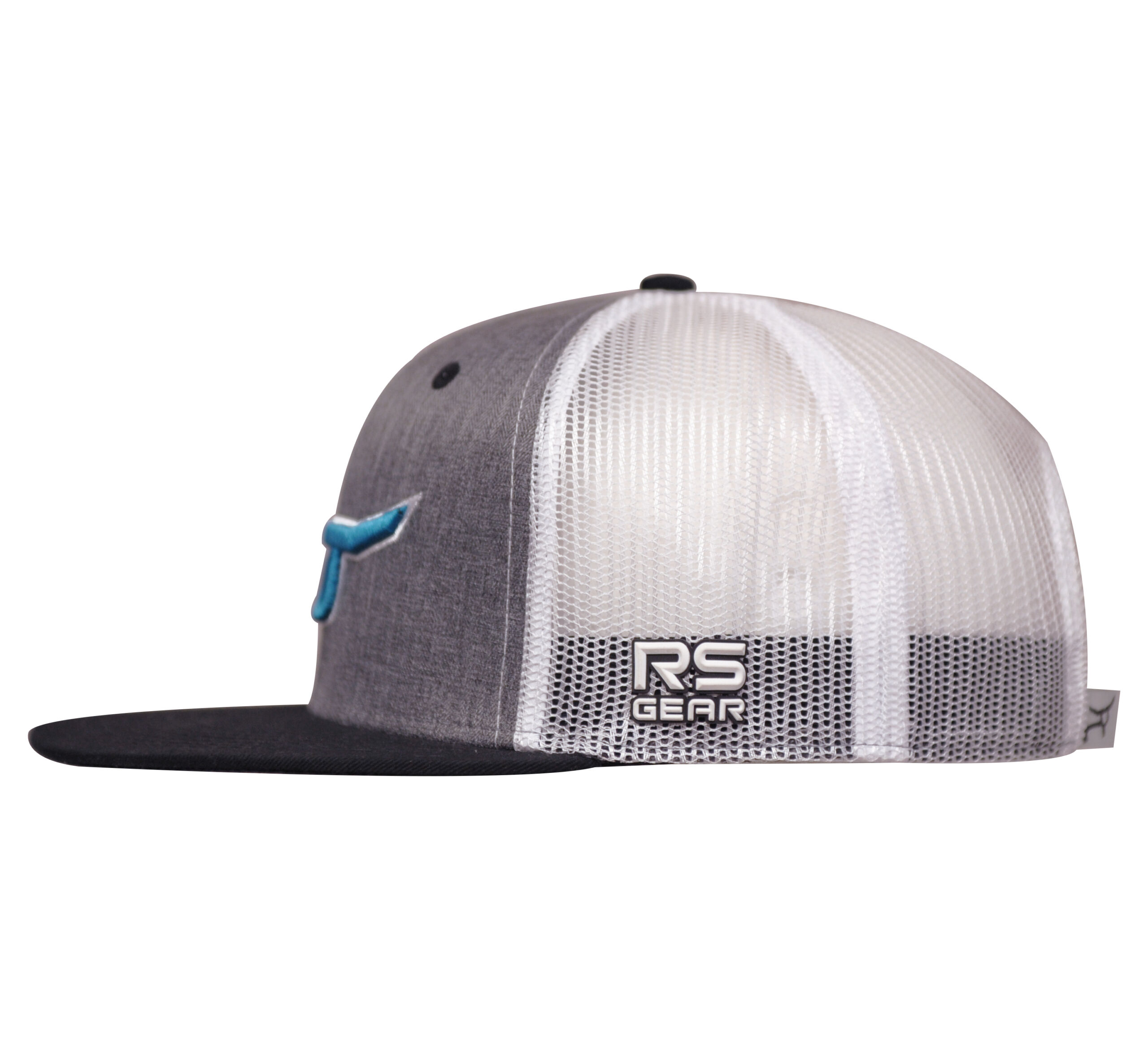 RS Classic Trucker Snapback With Teal Steer