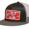 RS Classic Trucker Snapback With Red Cowboy Patch