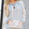RS Cream Lace Hoodie