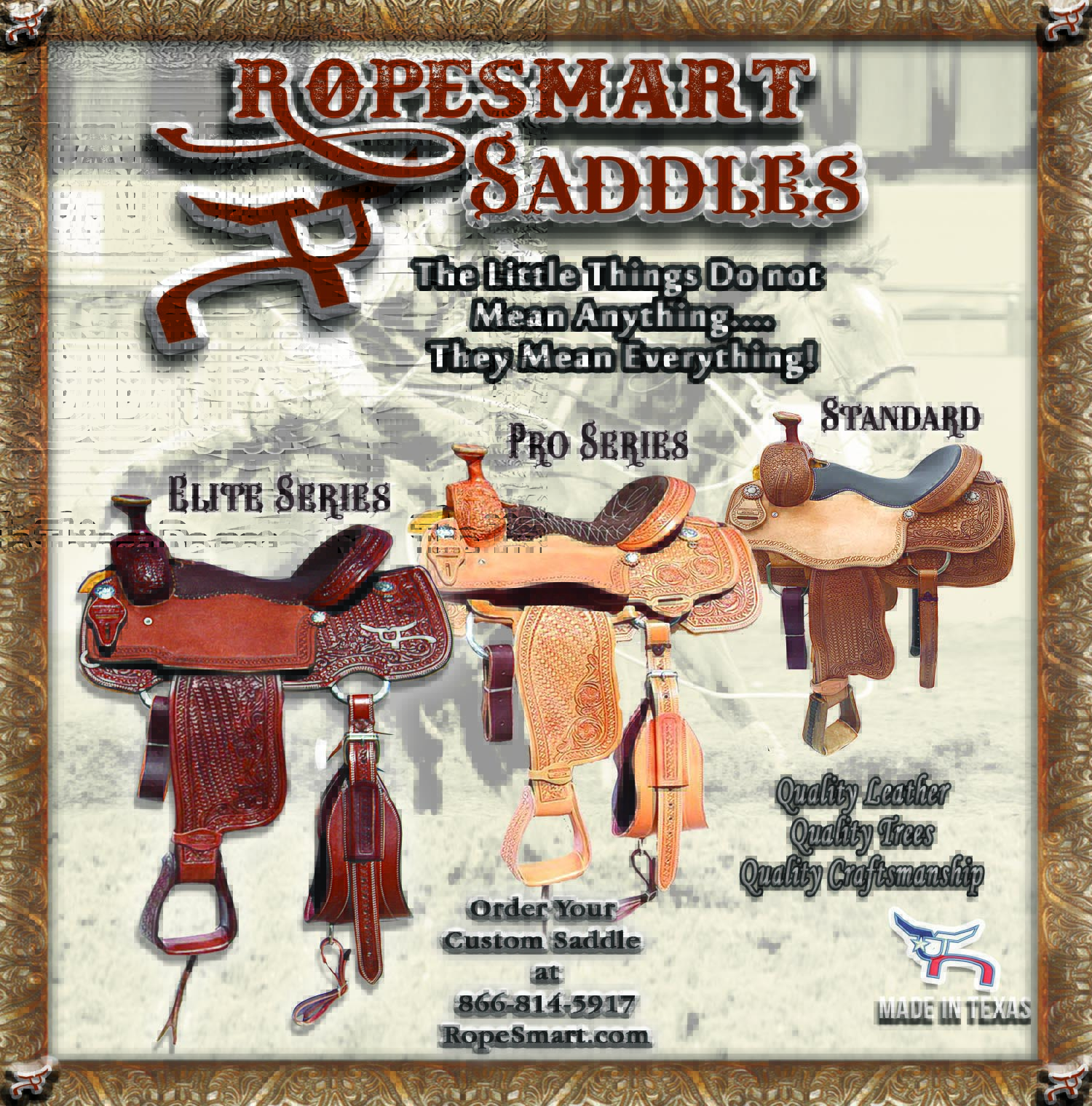 RopeSmart Custom Saddle