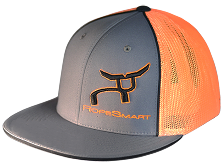 RS Charcoal, Orange, with Black Classic Trucker