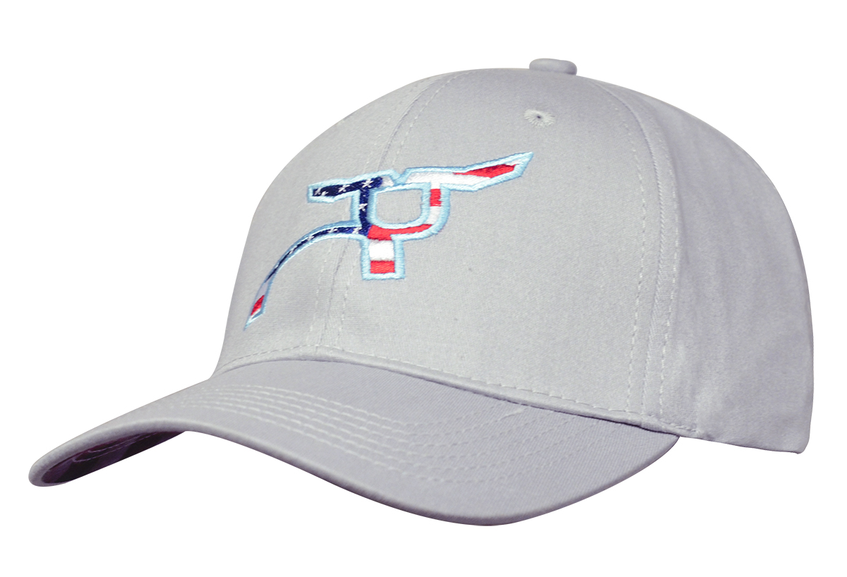 RS Gray All-American Fitted Cap