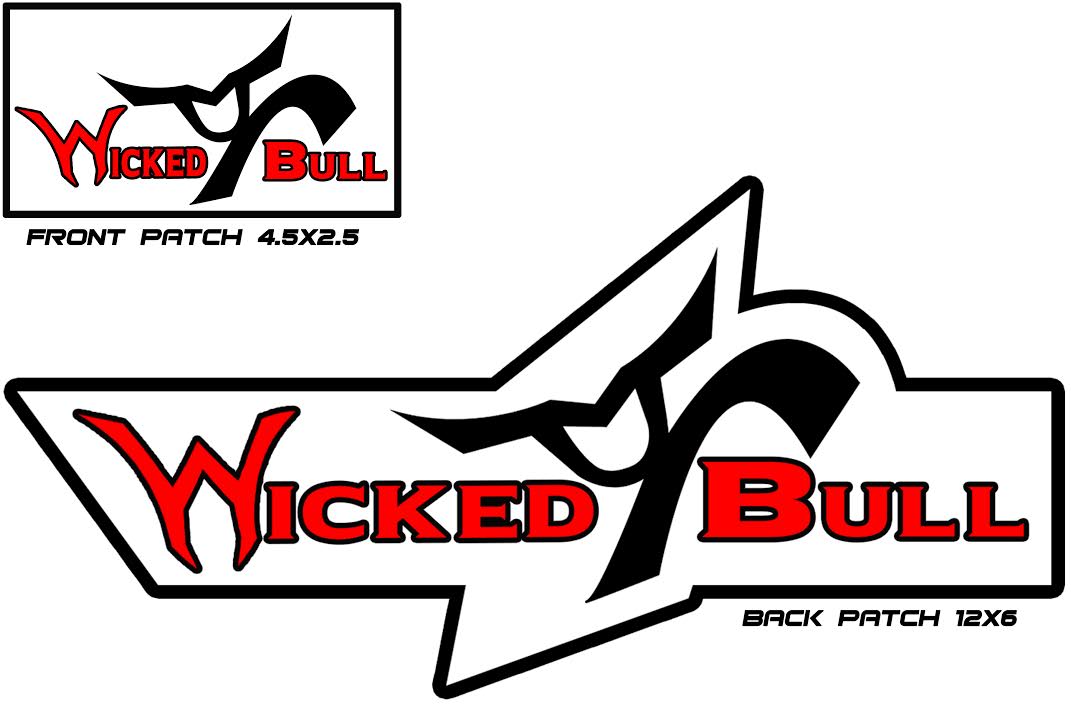 Wicked Bull Patch Set White