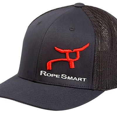 RS Retro Trucker Dark Navy Cap With Red Logo