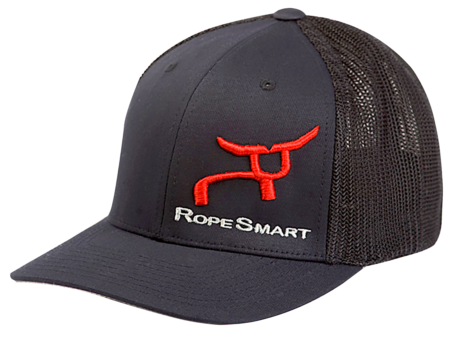 RS Retro Trucker Dark Navy Cap With Red Logo