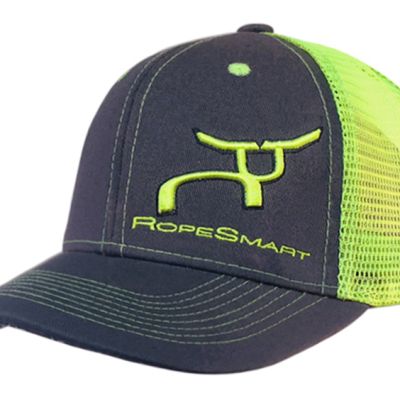 RS Retro Trucker Charcoal and Neon Snapback