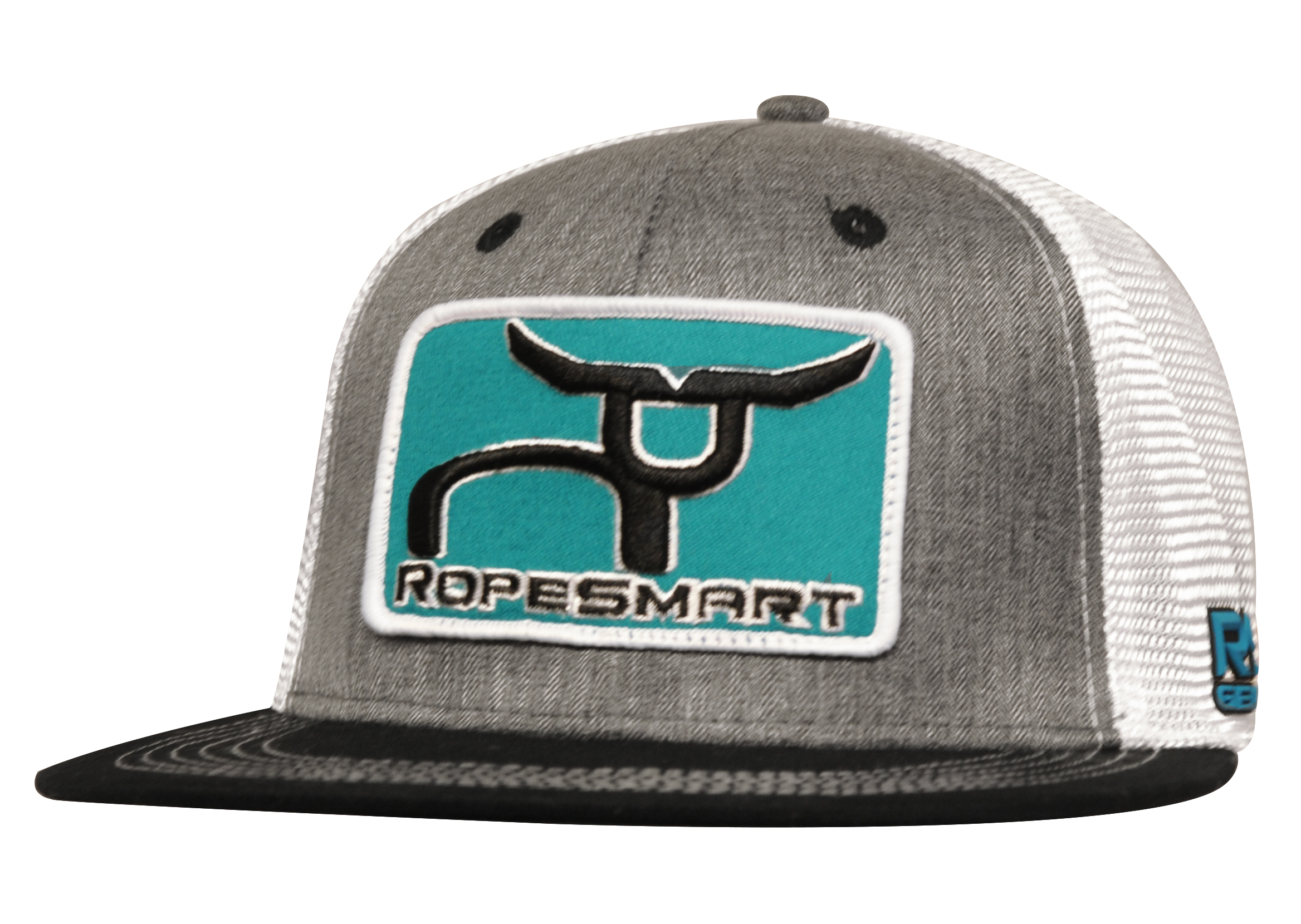 RS Fitted Teal Patch Cap