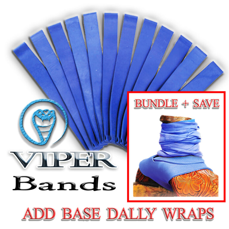 RopeSmart Dally Wrap and Band Combo- Blue Viper