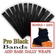 ROPESMART DALLY WRAPS DALLY RUBBER BANDS PRO BLACK