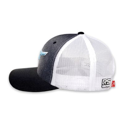 RopeSmart Classic Trucker Snapback With Teal Steer Cap