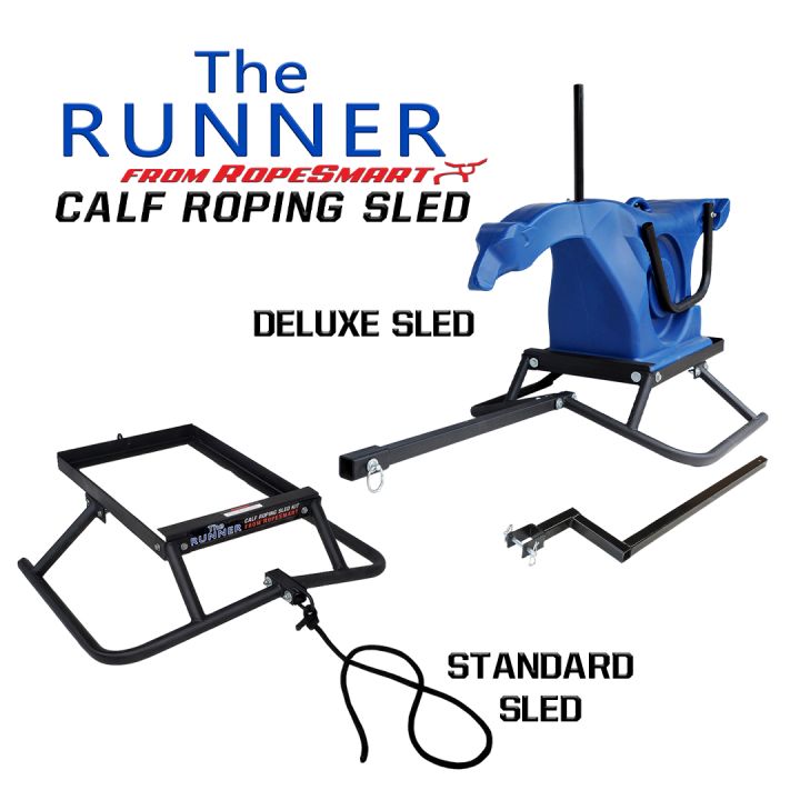 RopeSmart Calf Roping Sled - Deluxe or Standard