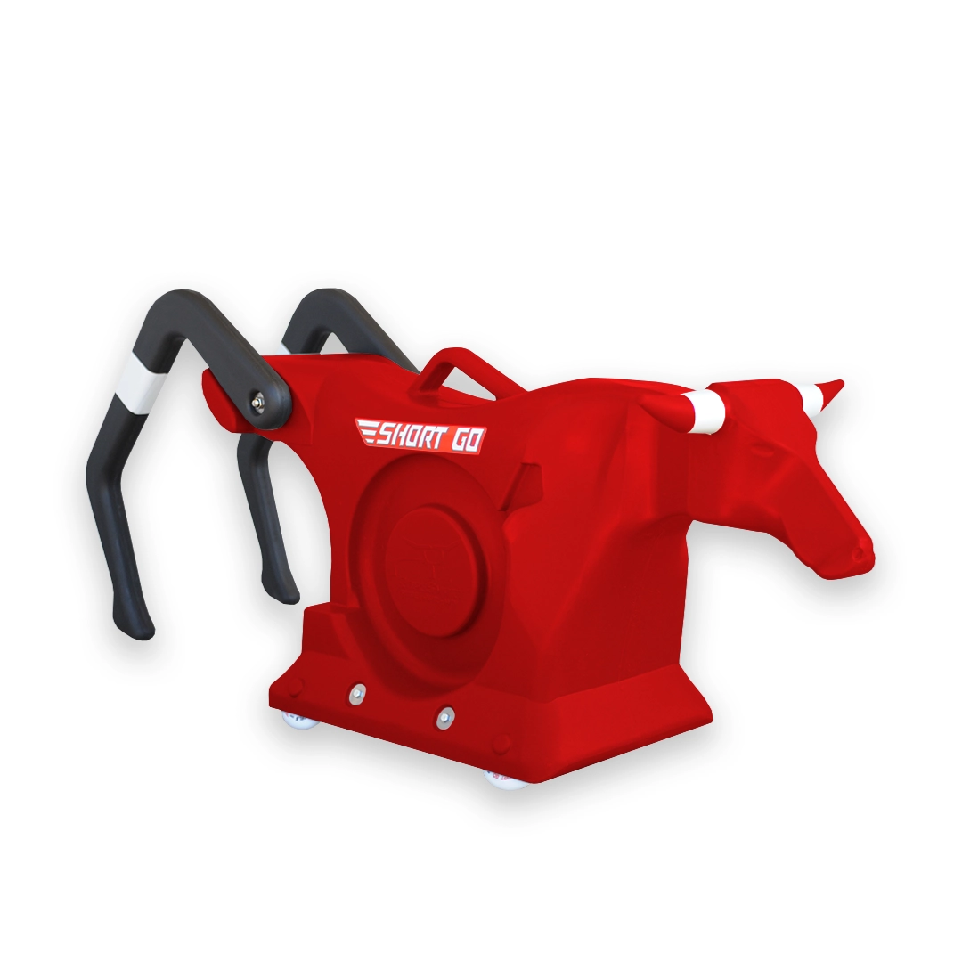 RopeSmart Short Go Roping Dummy On LED Wheels