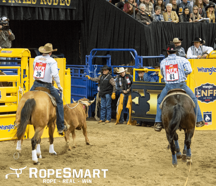 NFR 2019 RESULTS RD7 RFTW Kickoff RopeSmart WE ARE TEAM ROPING