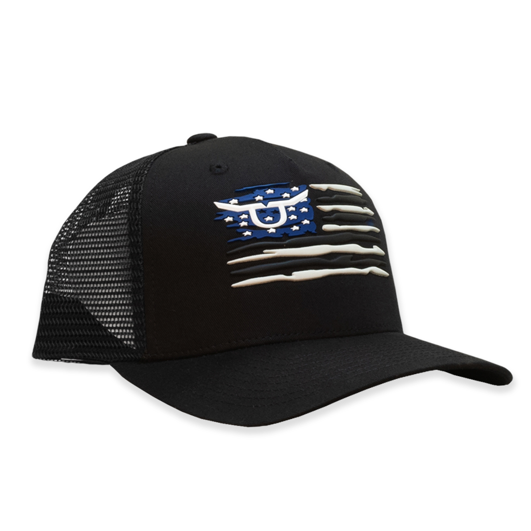 ROPESMART ALL AMERICAN RUBBER PATCH BLACK