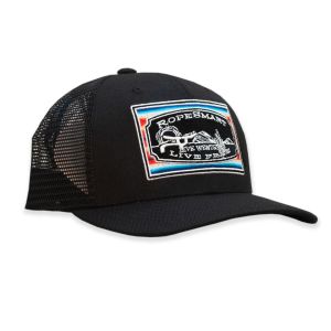 RopeSmart Sarape Live Free Desert Square Patch Black