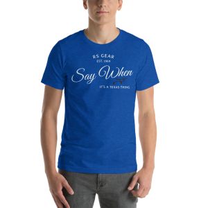 unisex staple t shirt heather true royal front 6137d6b329917 apparel