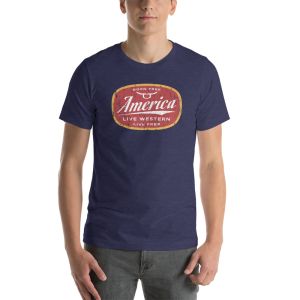 rs america vintage red gold patch 5 apparel