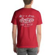 RopeSmart Life’s A Drag Silver Print T-Shirt