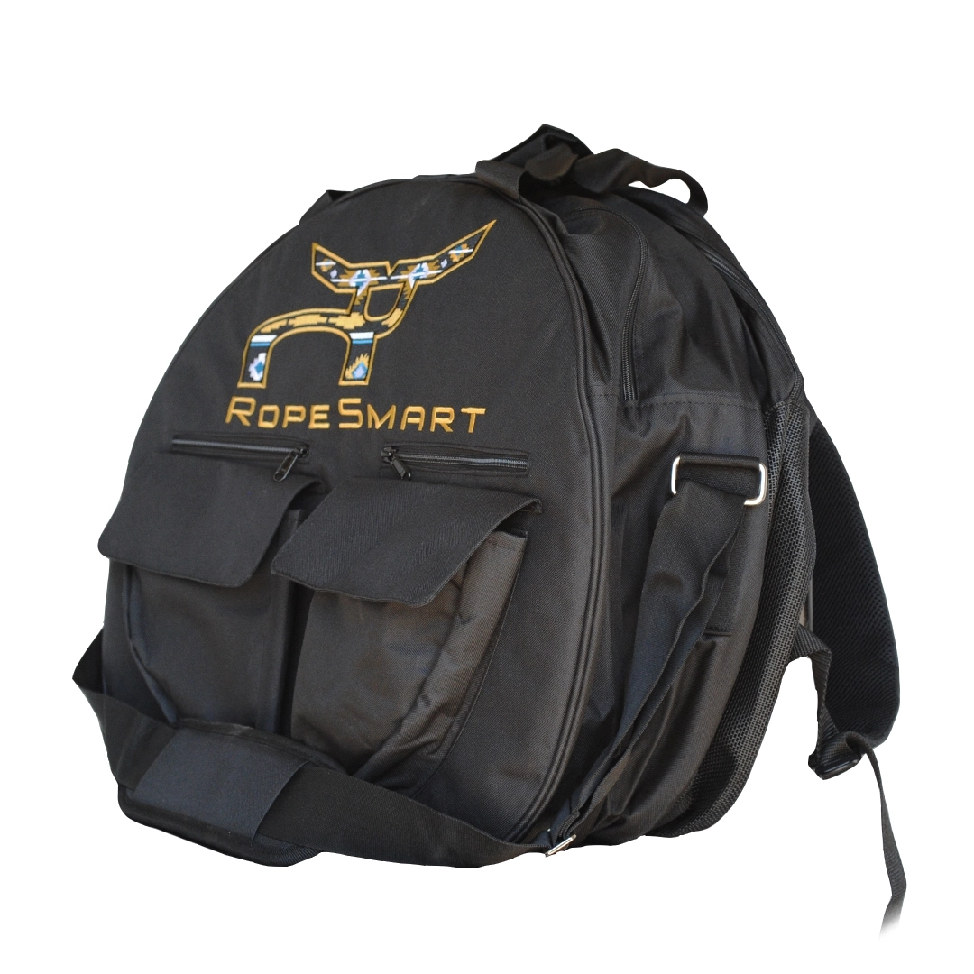 RopeSmart Black Desert Santa Fe Aztec Logo Roping Bag - submain