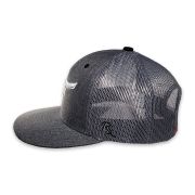 RopeSmart Classic Trucker Snapback With Silver Steer Cap