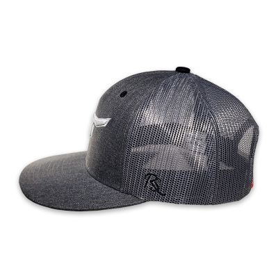 RopeSmart Classic Trucker Snapback With Silver Steer Cap