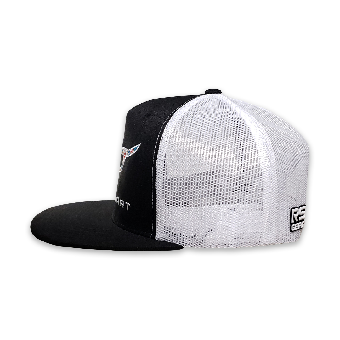 RopeSmart Santa Fe Logo Embroidered Black Trucker Cap