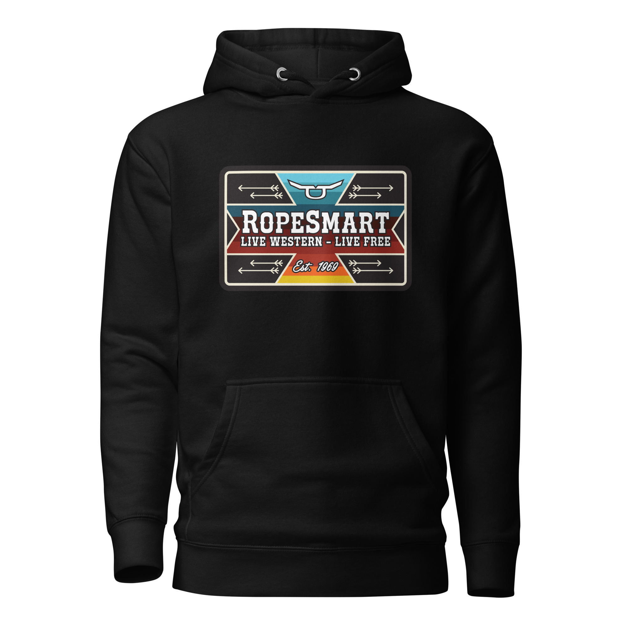 RopeSmart Warrior Sarape Patch Pullover Hoodie
