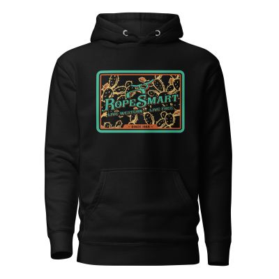 RopeSmart Prickly Pear Teal Patch Pullover Hoodie