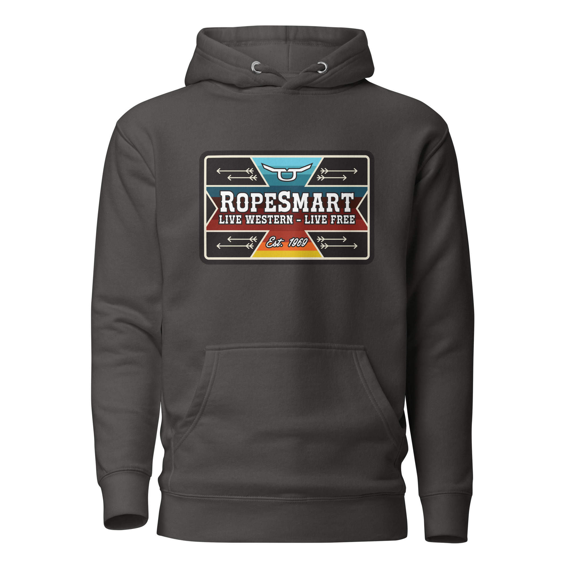 RopeSmart Warrior Sarape Patch Pullover Hoodie