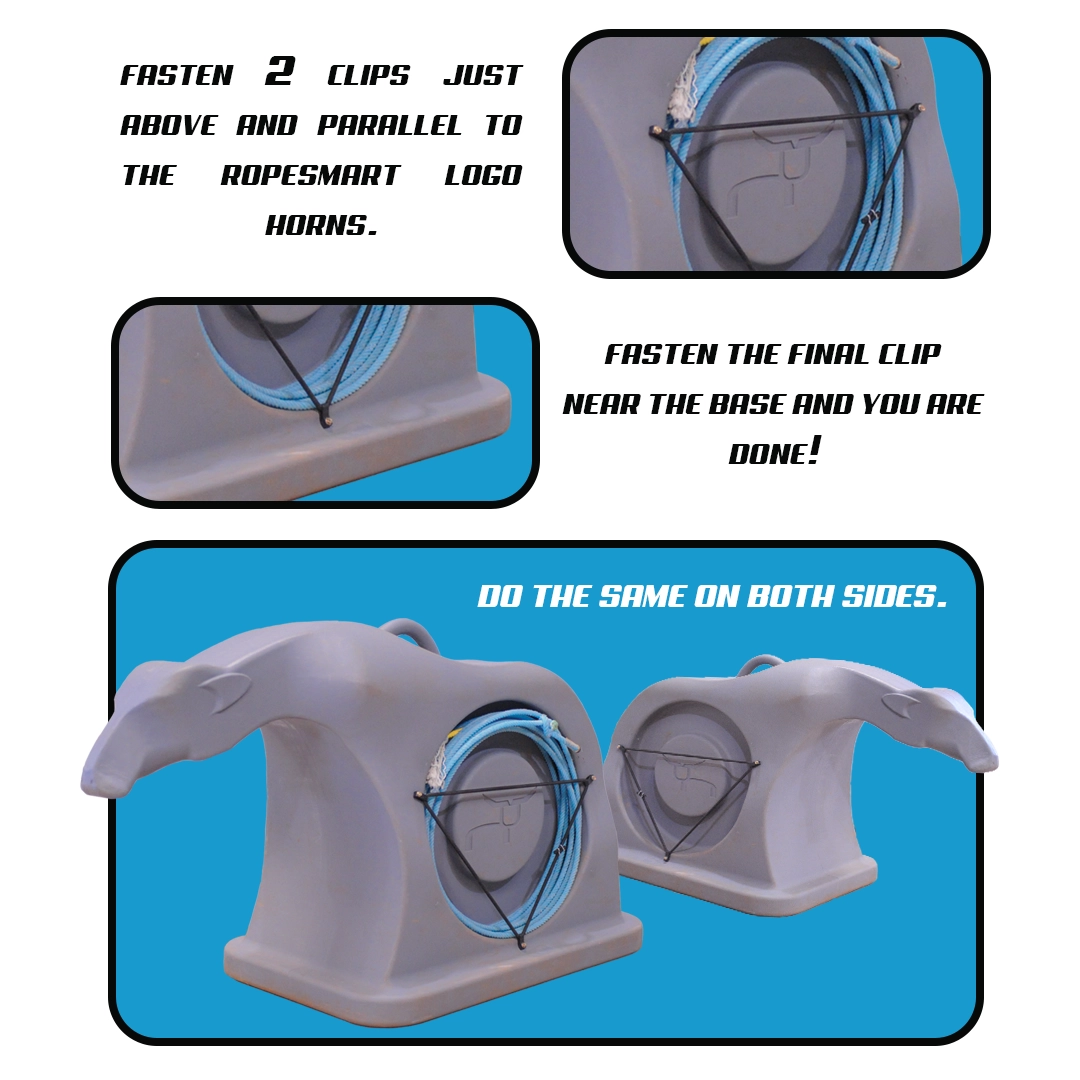 RopeSmart Rope Holder Nylon Bungee made for the One Run Calf Dummy