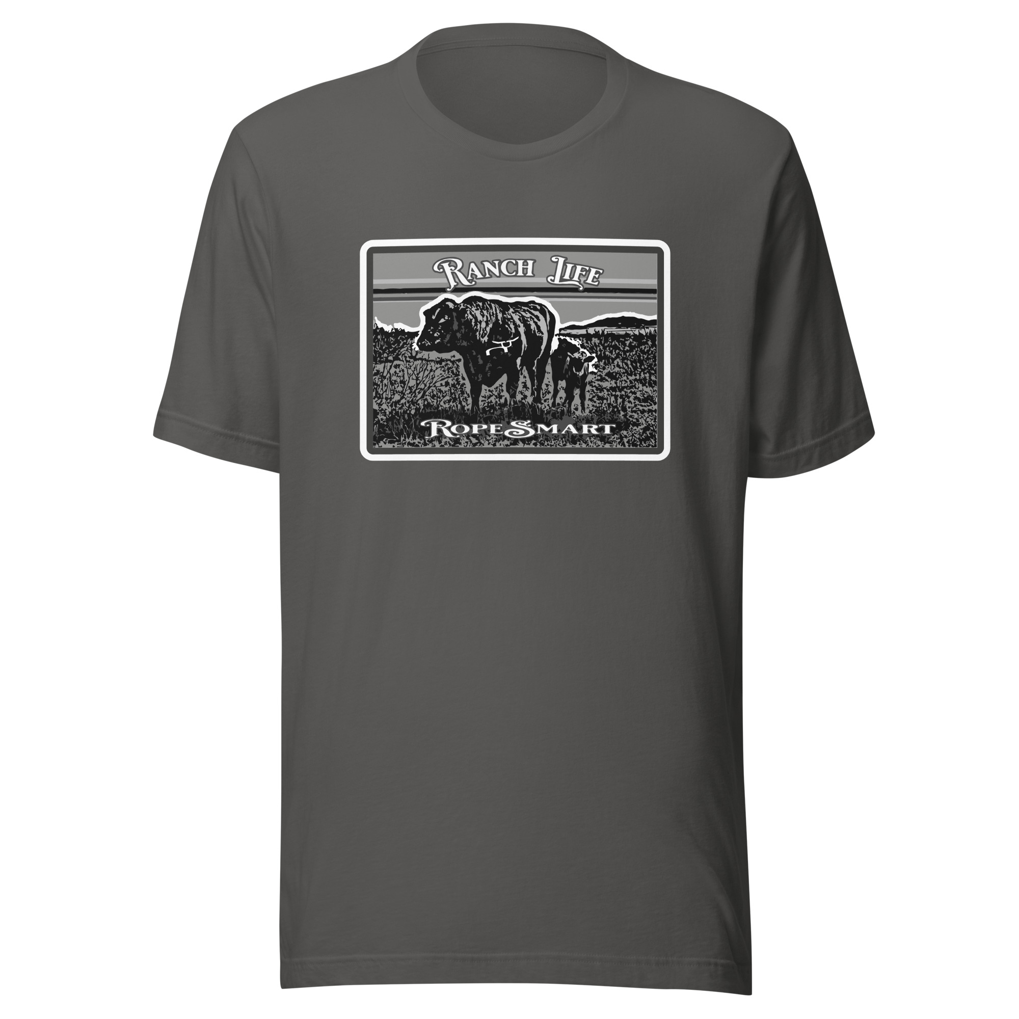 Monochrome Ranch Life T-Shirt